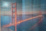 Carte postala 3D Golden Gate Bridge San Francisco/ Necirculata