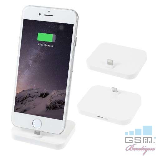 Incarcator Tip Suport Dock Lightning iPhone 5 5c 5s 6 6 Plus 6s 6s Plus 7 7 Plus 8 8 Plus X Alb Incarcator Tip Suport Dock Lightning iPhone 5 5c 5s 6 6 Plus 6s 6s Plus 7 7 Plus 8 8 Plus X Alb