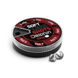 Plumbi echilibrare linie Delphin SOFT (Cutie Roșie), 100g, 0,25-3,0g