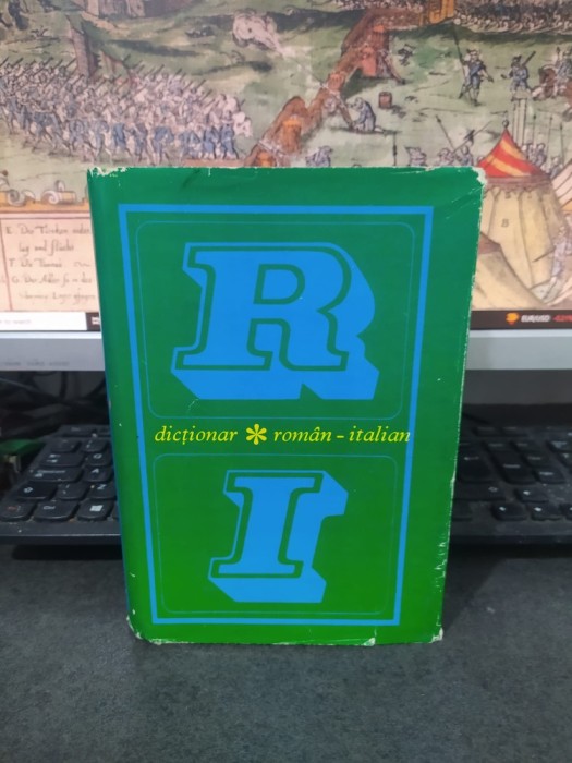 Dicționar rom&acirc;n italian, editura Științifică, București 1967, 177