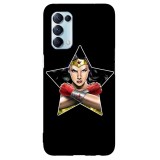 Husa compatibila cu Oppo A12 5G model Classic Wonder Woman, Silicon, TPU, Viceversa, Transparent, Carcasa