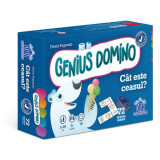 Genius domino: C&acirc;t este ceasul? - Board book - Flavio Fogarolo - Didactica Publishing House