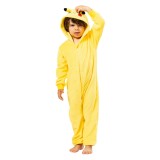Costum Pokemon Pikachu cu gluga pentru copii 6-8 ani 128 cm