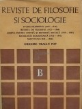 Grigore Traian Pop - Reviste de filosofie si sociologie (editia 1979)