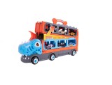 Set pista in forma de dinozaur, 6 masini, MalPlay 110488
