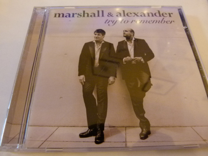 marshall &amp; alexander - try to remember