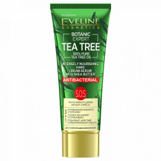 Crema ser maini hranitoare si antibacteriana, Eveline Cosmetics, Botanic Expert Tea Tree, 40 ml foto