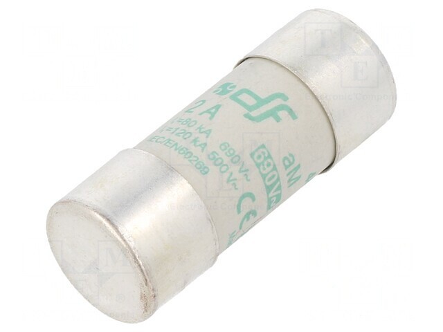 Siguranță AM 2A 690VAC 22x58mm