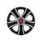 Set 4 Capace Roti 16 inchi (R16) Bis Gri-Negru, Compatibile Cu Suzuki