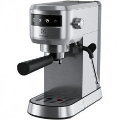 Espressor manual Electrolux Explore 6 E6EC1-6ST, 1400W, 15 bar, 1l, suport incalzit pentru cesti, selector frontal digital, tehnologie Thermo-Block pe