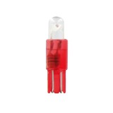 Bec tip LED 12V soclu plastic T5 W2x46d 2buc - Rosu Garage AutoRide, Lampa