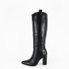 Cizme negre elegante 9327A 112, 40, 41, Negru
