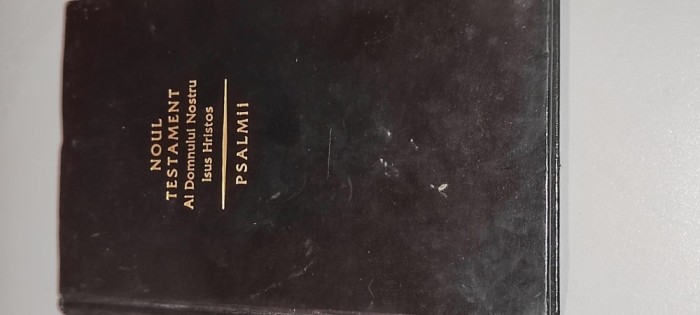 Anticarat khilipir - NOUL TESTAMENT AL DOMNULUI ISUS CRISTOS - PSALMII - 388 pagini
