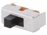 Comutator glisant MIYAMA Poz: 2 SPDT 0,3A/125VAC ON-ON Nr.term: 3 THT