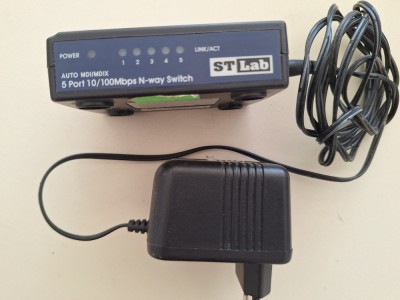 Switch ST Lab N143 5xRJ-45 10 100Mbps ST-N143-5PORT foto