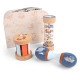 FILIBABBA Play Set My First Wooden Sensory Toys set pentru copii 6m+ 3 buc