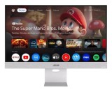 Monitor IPS LED ASUS ZenScreen Smart 31.5inch MS32UC, UHD (3840 x 2160), HDMI, DisplayPort, Boxe, 5 ms (Argintiu)
