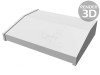 Carcasă desktop aluminiu neagră 1456