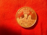 Moneda 50 Bani 2019 Regina Maria , cal. F.Buna