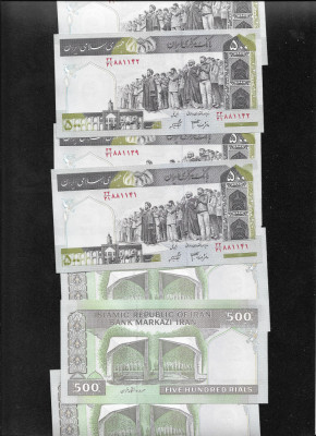 Iran 500 rials 2003 (2009) unc pret pe bucata foto