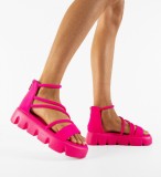 Cumpara ieftin Sandale dama Xlendi Fuchsia