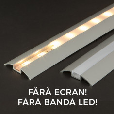 Profil aluminiu pt. benzi LED, 56x10 mm, 1m Best CarHome foto