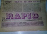 Ziar Program omagial RAPID 60,Ziar Aniversar RAPID 1923/1983,RAR,de colectie