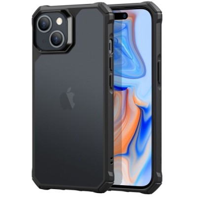 Husa pentru iPhone 15 Plus - ESR Air Armor - Frosted Black foto