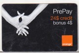 Bnk card Romania - Orange - 24+4 $ - 12/06 - RO-ORA-REF-0014-0612
