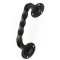 Maner usa mobila stil vintage, orizontal/vertical, 140 x 56 mm, negru mat