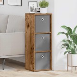 vidaXL Bufet cu sertar Lemn vechi 30,5 x 27 x 84,5 cm 8000562