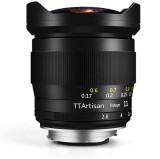 Obiectiv Manual TTArtisan 11mm F2.8 FishEye Full Frame