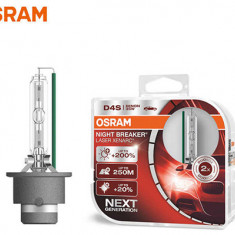 SET 2 BECURI XENON 42V D4S XENARC NIGHT BREAKER LASER +200% OSRAM