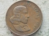 AFRICA DE SUD-2 CENTS 1965 (Suid-Afrika)