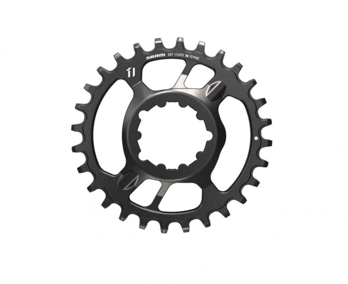 Foaie angrenaj bicicleta SRAM X-Sync 2, 3 mm, offset Boost Eagle, negru, 34t - RESIGILAT