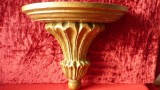 CONSOLA VECHE DE PERETE DIN LEMN AURIT