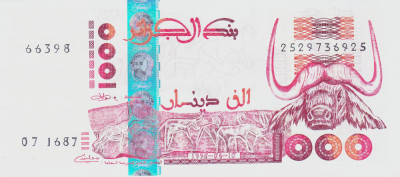 Bancnota Algeria 1.000 Dinari 1998 - P142b UNC foto