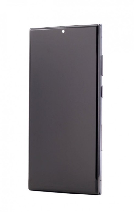 LCD Samsung Galaxy S23 Ultra, S918, Negru + Rama, Incell
