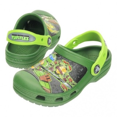 Saboti Crocs CC TMNT Clog Verde - Volt Green foto