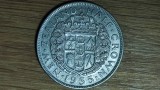 Noua Zeelanda -moneda argint- 1/2 half crown 1935 an rar-George V- senzationala!, Australia si Oceania
