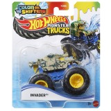Masina de teren, Hot Wheels, Color Shifters, Invader, JDV95