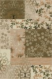 Cumpara ieftin Covor Model Lotos 1521-116, Marime 80 x 150 cm, Crem, Verde, Inaltime Fir 8 mm, Antialergic, Polipropilena, Living, Dormitor, Sufragerie, Birou