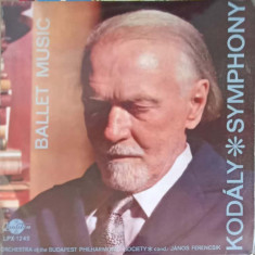 Disc vinil, LP. Symphony. Ballet Music-Kodaly, Orchestra Of The Budapest Philharmonic Society, Conductor Janos F