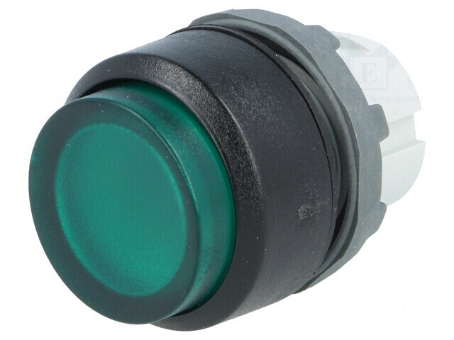 Comutator apăsare 22mm verde IP66