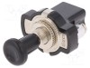 Comutator push-pull SCI 2 poziții 10A 12V negru fără iluminare