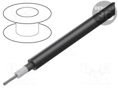 Cablu coaxial RG58C/U LAPP PVC negru 4,95mm