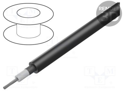 Cablu coaxial RG58C/U LAPP PVC negru 4,95mm foto