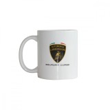 Lamborghini cană Squadra Corse white 2024 - uniw