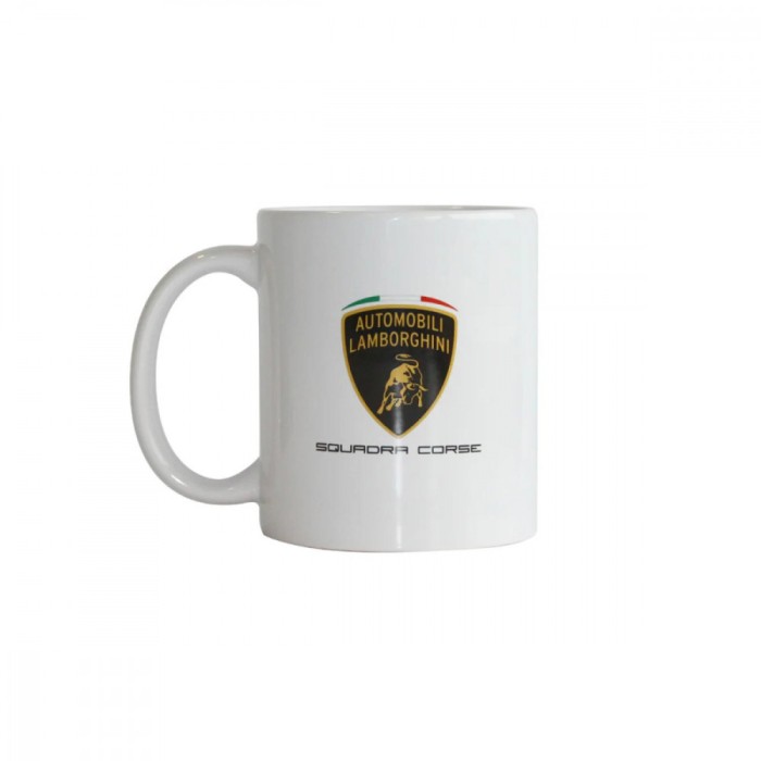 Lamborghini cană Squadra Corse white 2024 - uniw