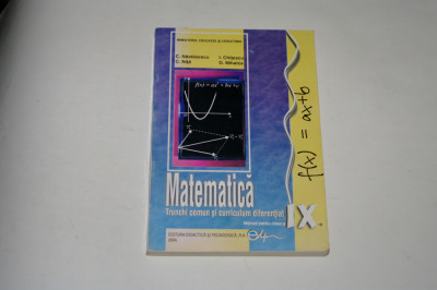 Matematica clasa a IX a - Nastasescu - Chitescu - Nita - Mihalca foto